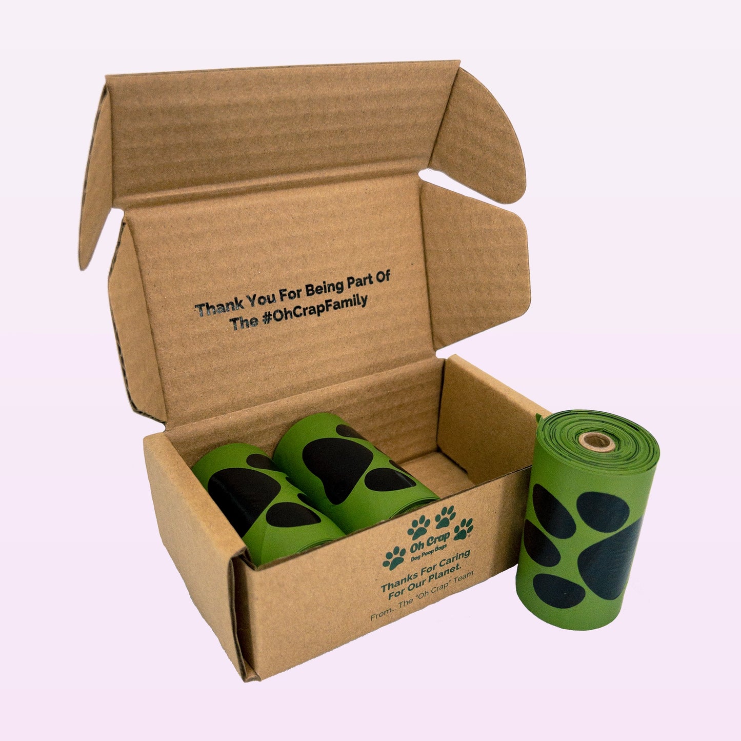Oh Crap Compostable Dog Poop Bags