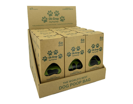 Oh Crap Compostable Dog Poop Bags - Point of Sale Retail Ready