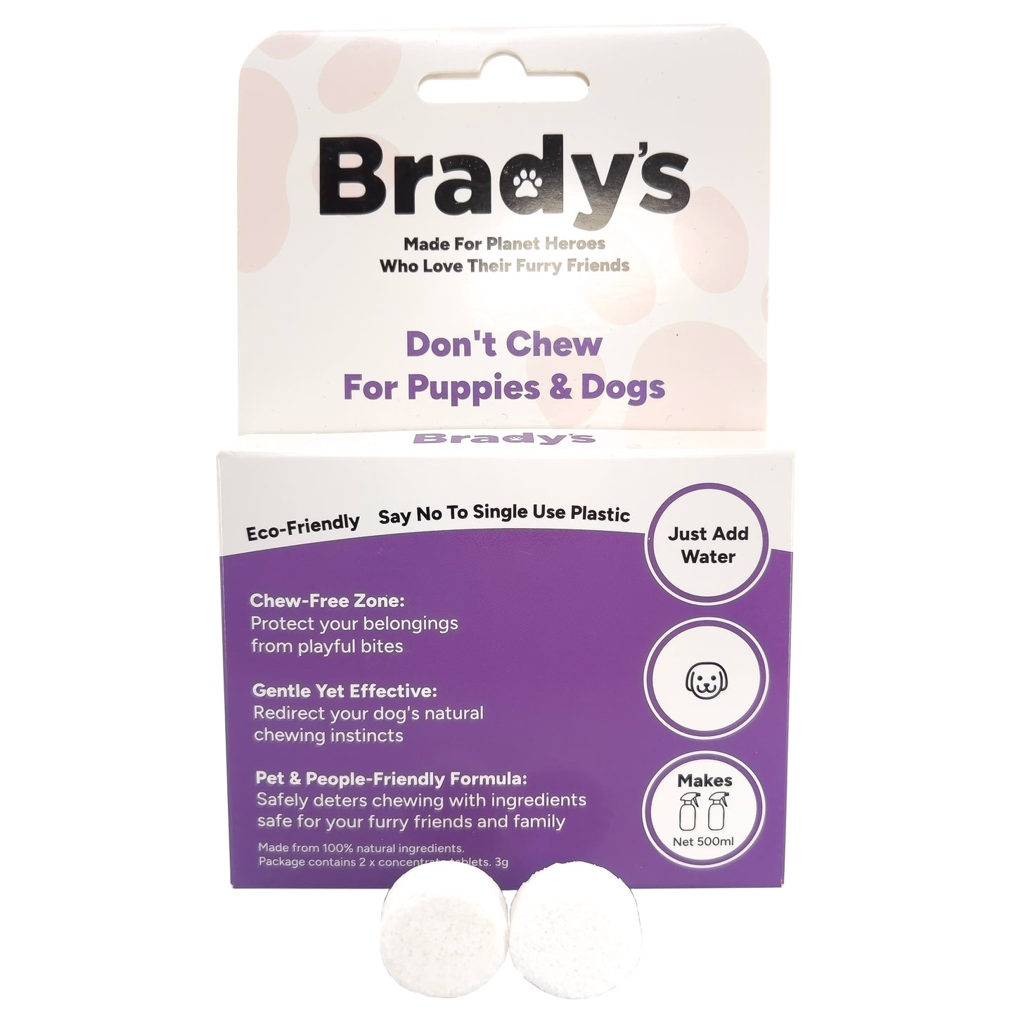 Brady's Don't Chew For Puppies & Dogs