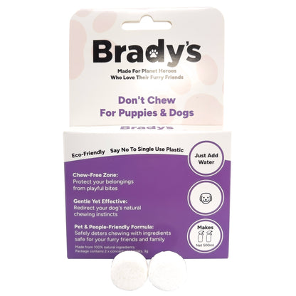 Brady's Don't Chew For Puppies & Dogs