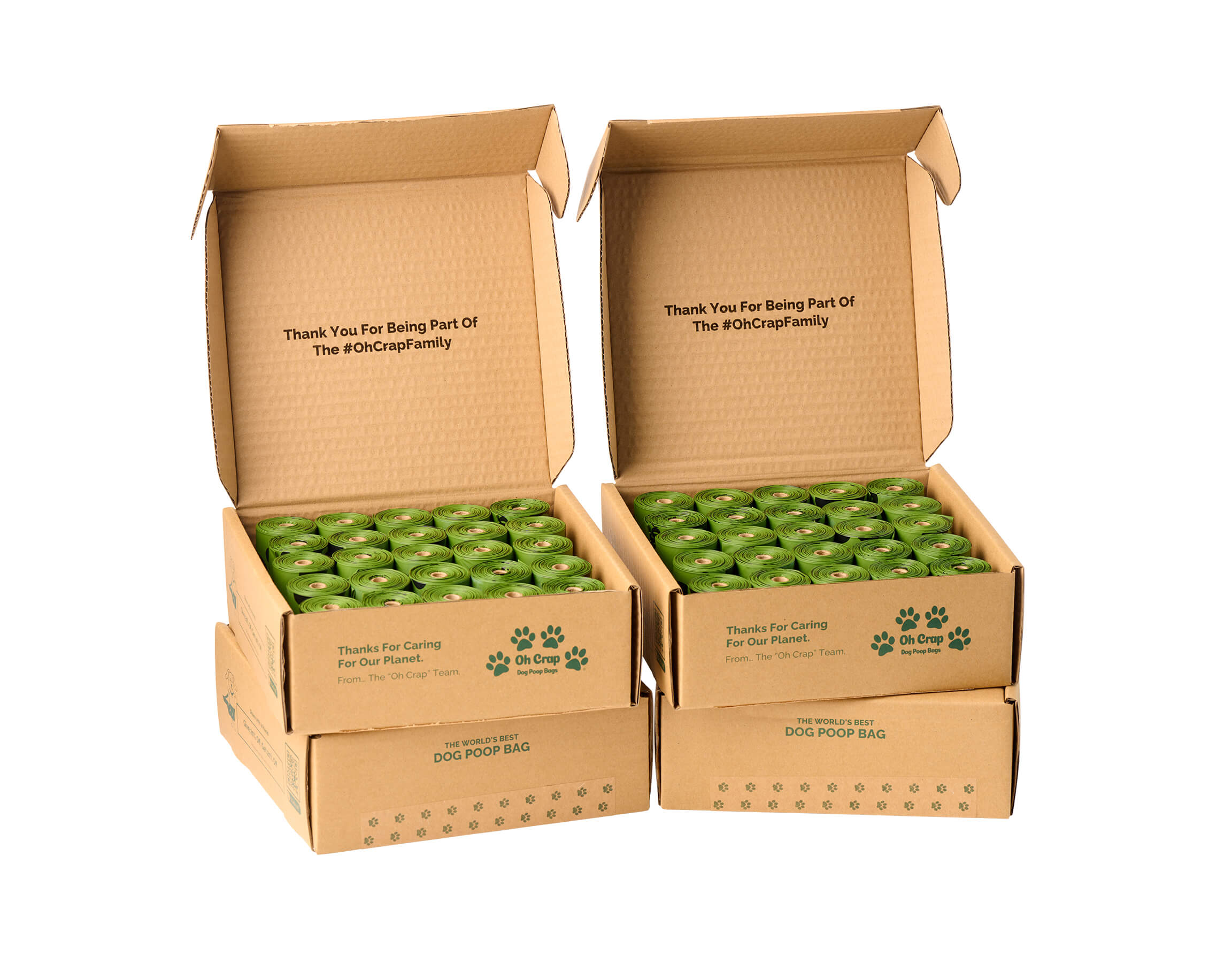 Oh Crap Compostable Dog Poop Bags