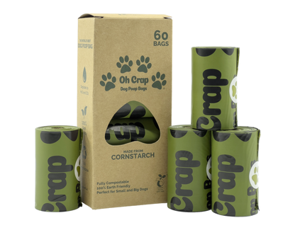 Oh Crap Compostable Dog Poop Bags - Point of Sale Retail Ready